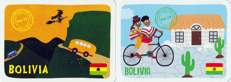 Yoyo Bear Bolivia Card Variants